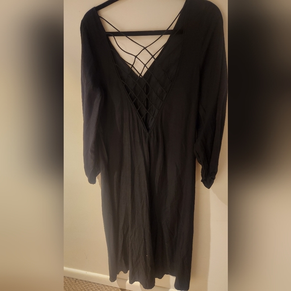 Free People Blk Dress - Picture 2 of 3